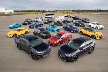 Toyota tops the list as Australia